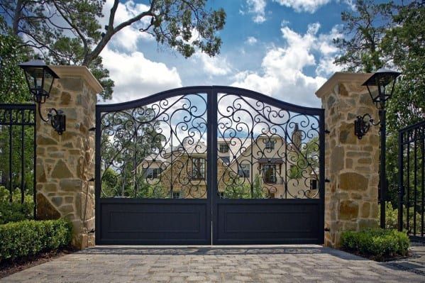 Rural Driveway Entrance Ideas
