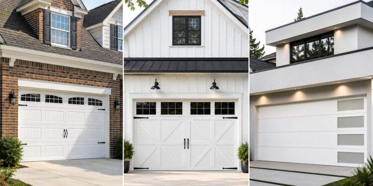 White Garage Doors
