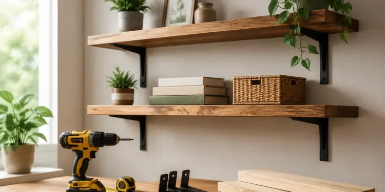 How to Build Wall Shelves