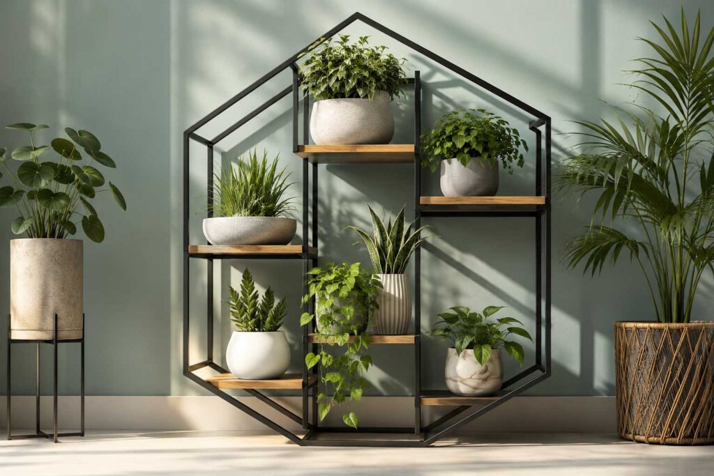 Metal Plant Stand