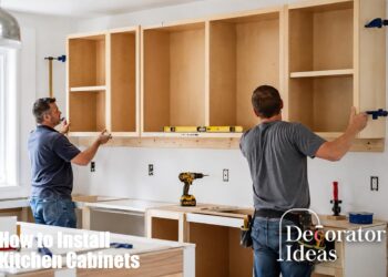 How to Install Kitchen Cabinets