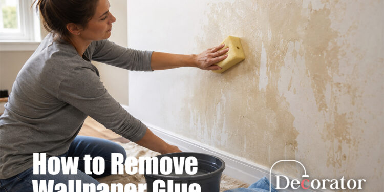 How to Remove Wallpaper Glue